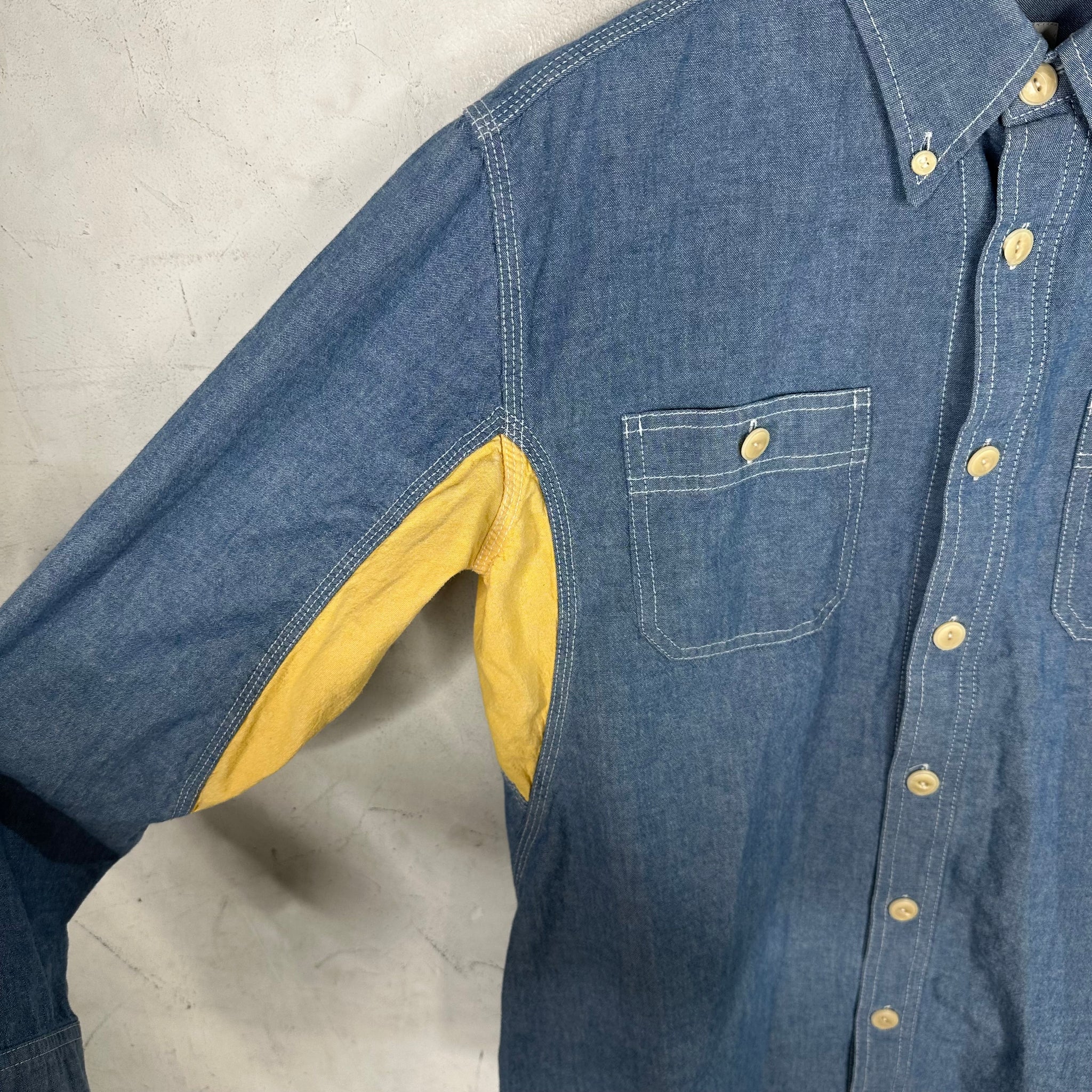 Visvim Paneled Button Up Shirt