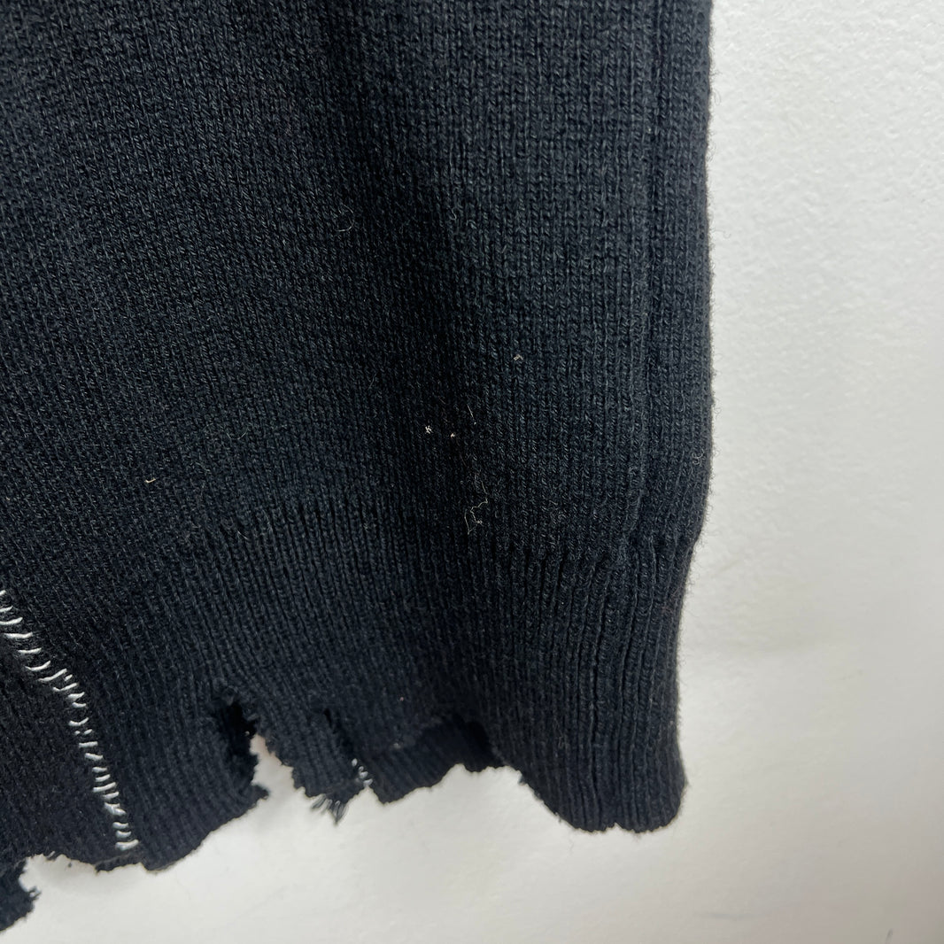 Raf Simons Oversized Distressed Rena Sweater