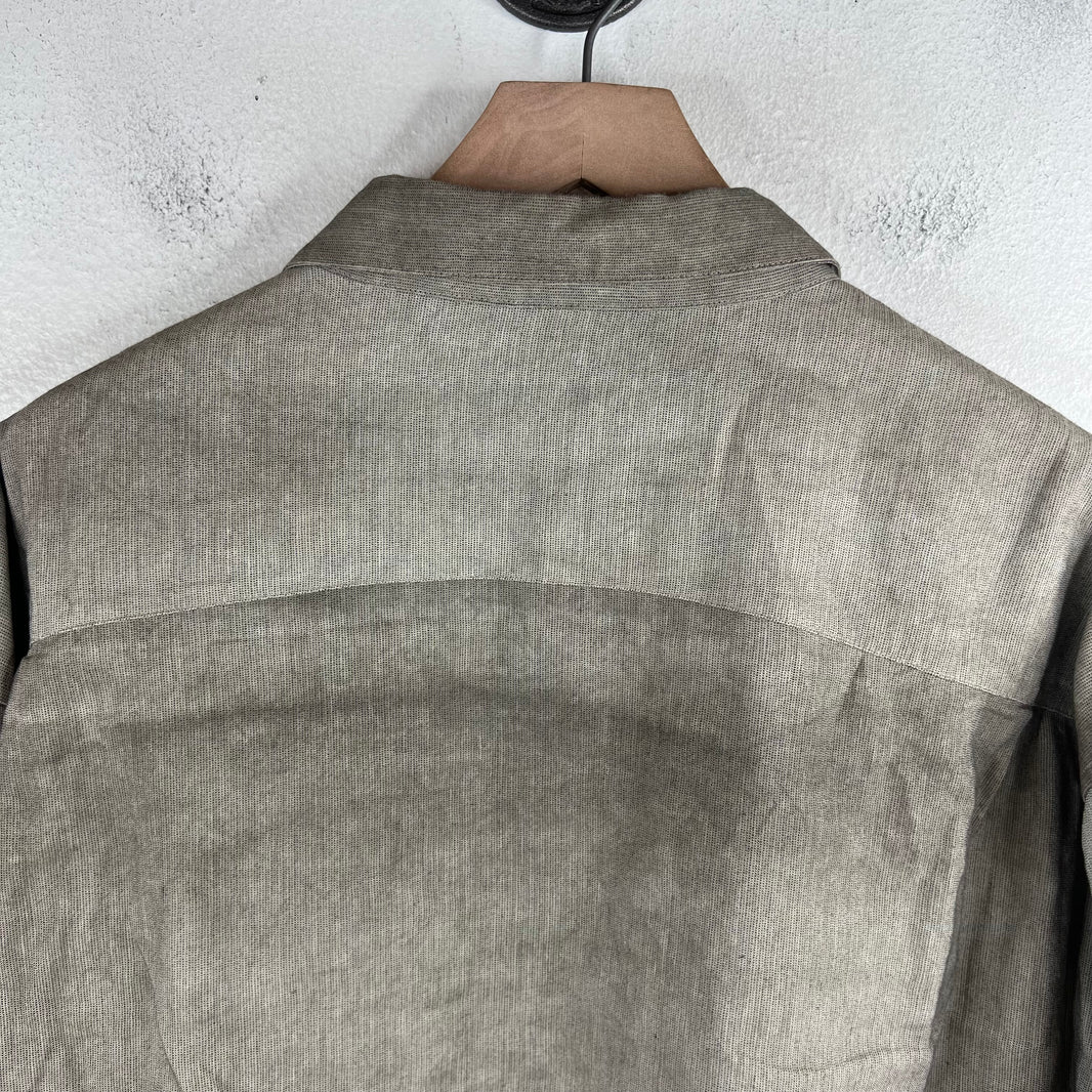 ERD Artist Embroidered L/S Button Up Shirt