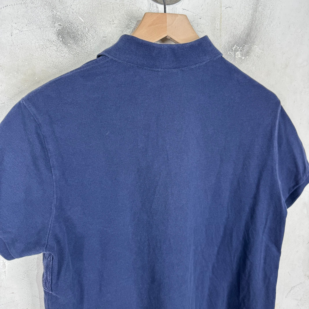 Ralph Lauren Navy Orange Horsemen Polo