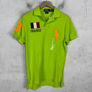 Ralph Lauren Neon France Big Pony Polo