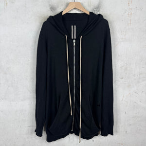 Rick Owens Mastadon Cashmere Jason Zip Hoodie