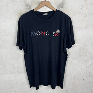 Moncler Navy Logo T-Shirt