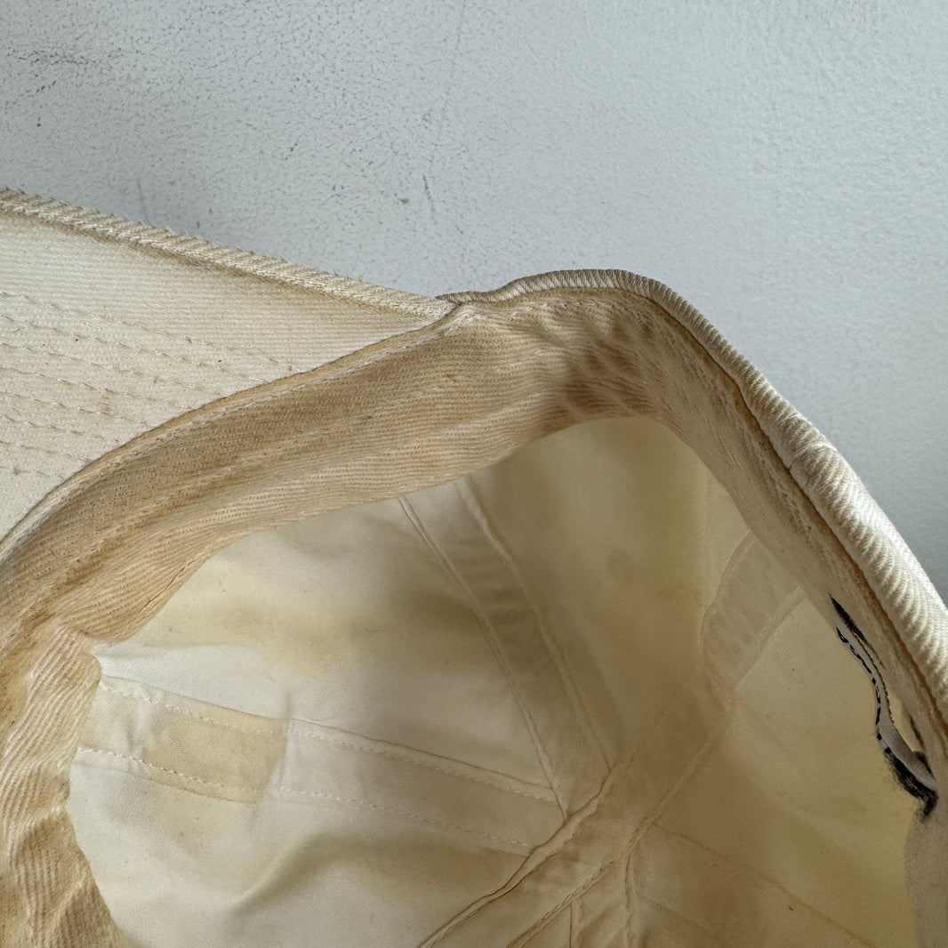 Balenciaga Smoked White Text Hat