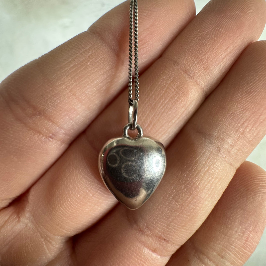 Saint Laurent Heart Necklace