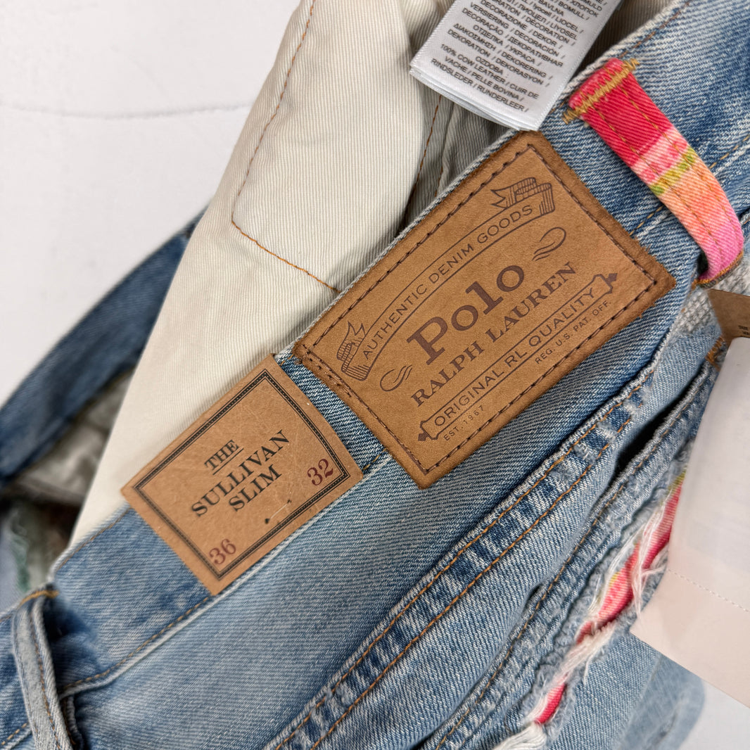 Polo Ralph Lauren Sullivan Slim Distressed Jeans