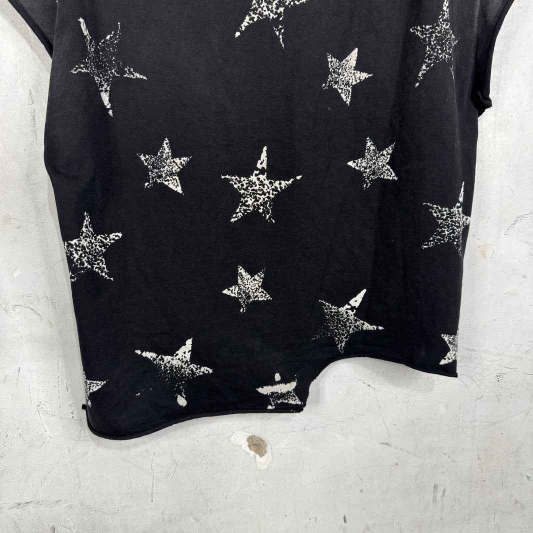 Satoshi Nakamoto Logo Star Cutoff T-Shirt