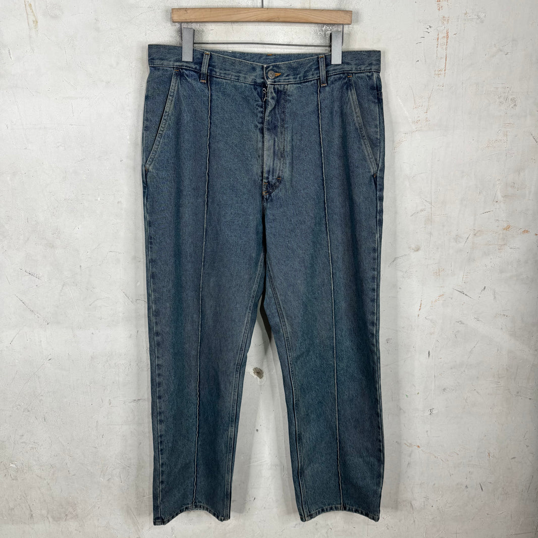 Margiela MM6 Drawstringed Paneled Jeans