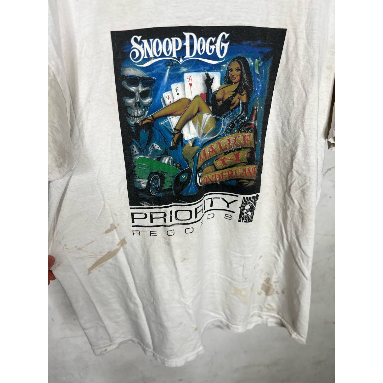 Vintage Snoop Dog Priority Records T-Shirt