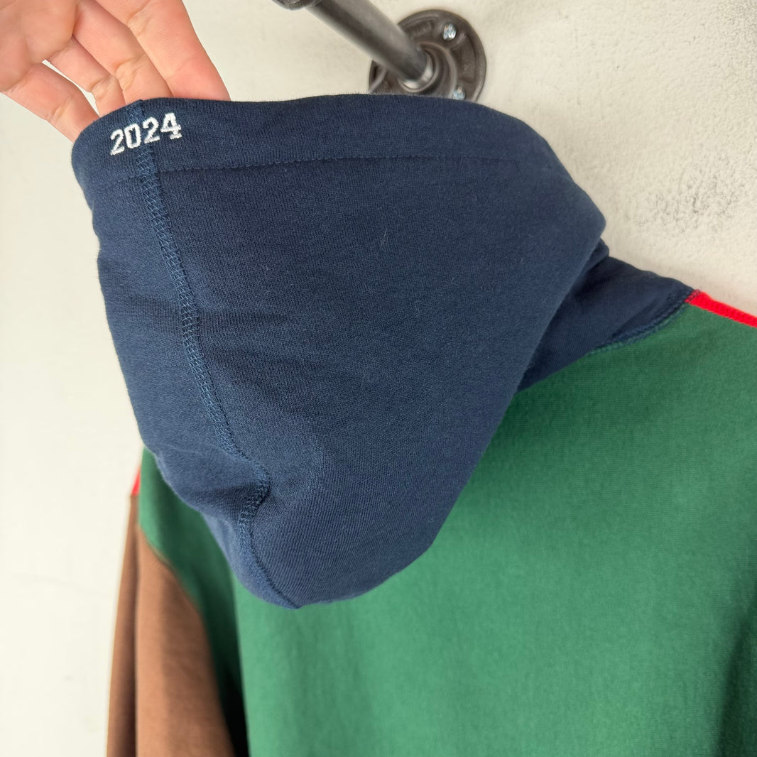 Supreme Color Block Box Logo Hoodie