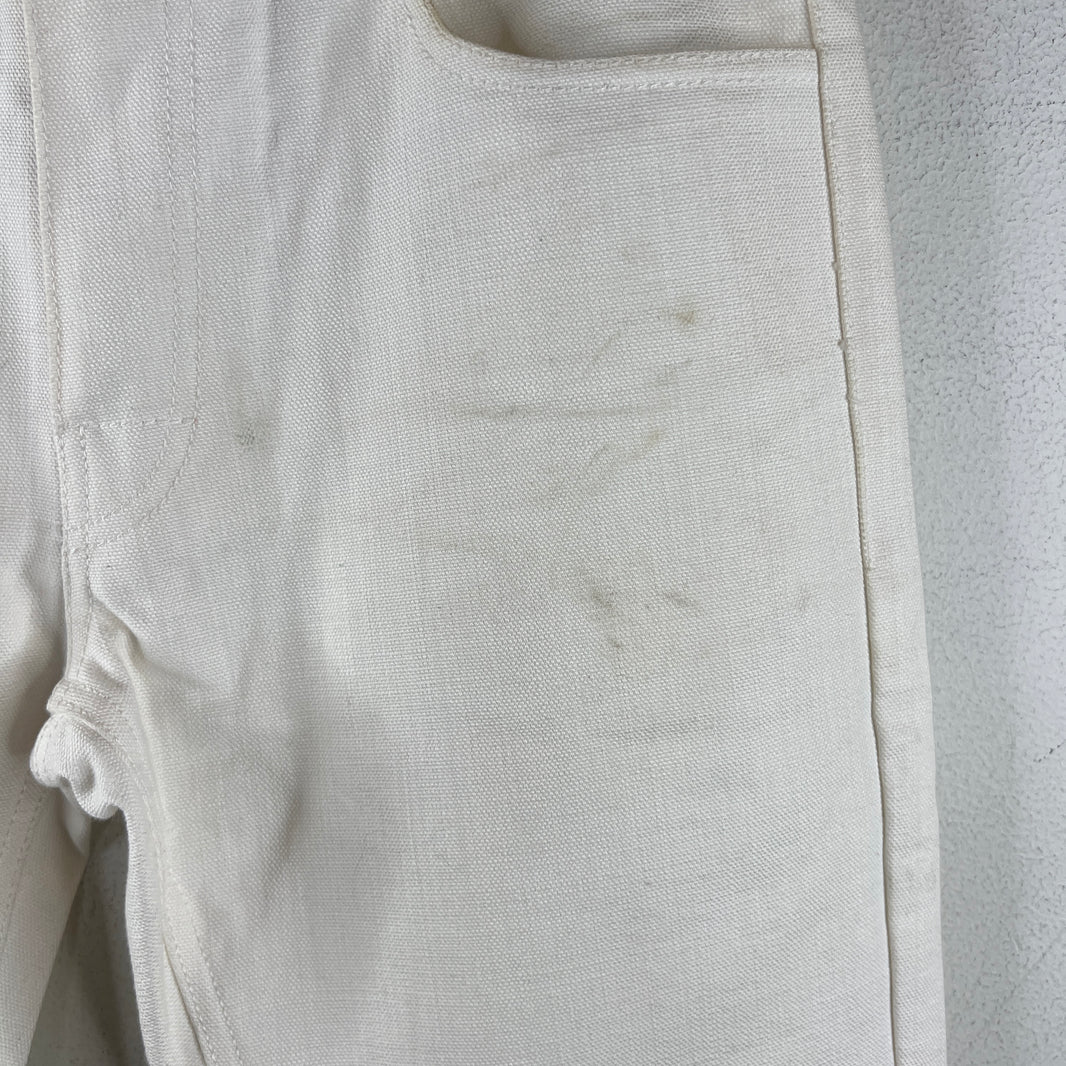Raf Simons White Transformer Pants