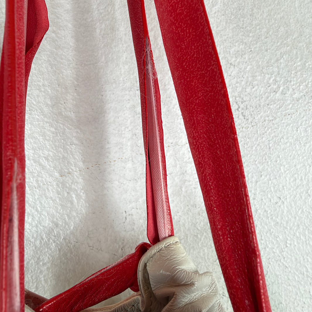 Balenciaga Leather Trash Bag