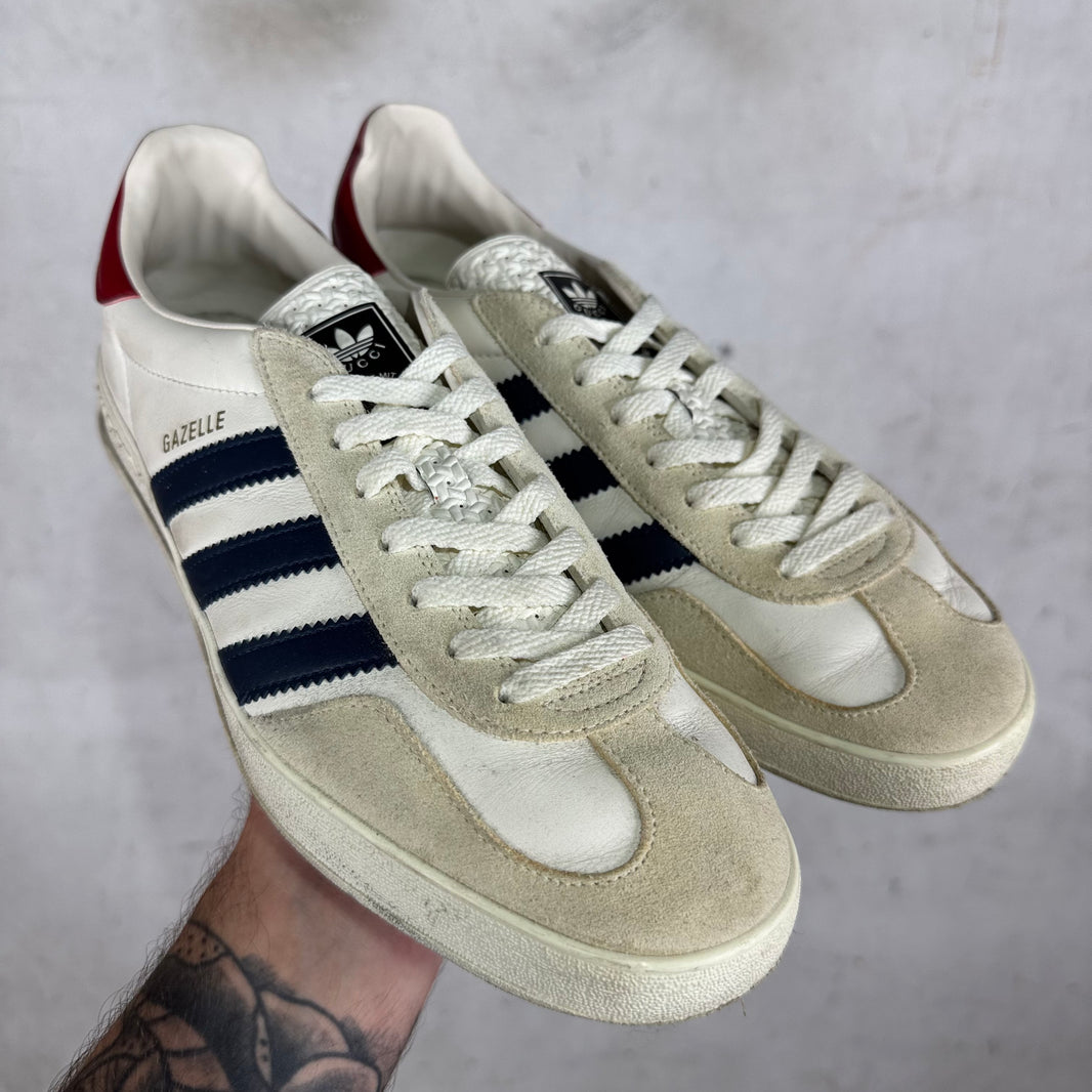 Gucci x Adidas Leather Gazelles