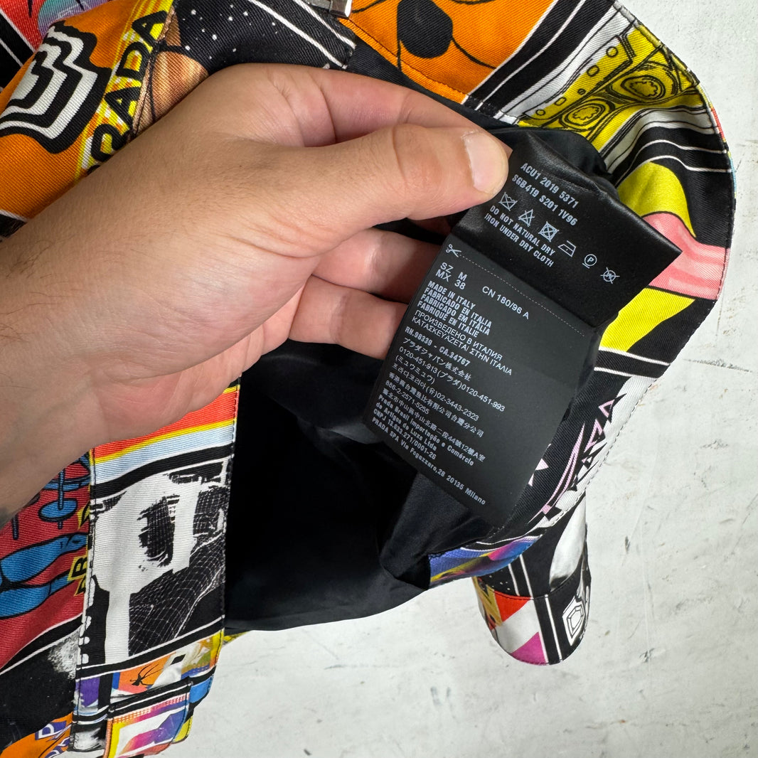 Prada Grid Comic Jacket