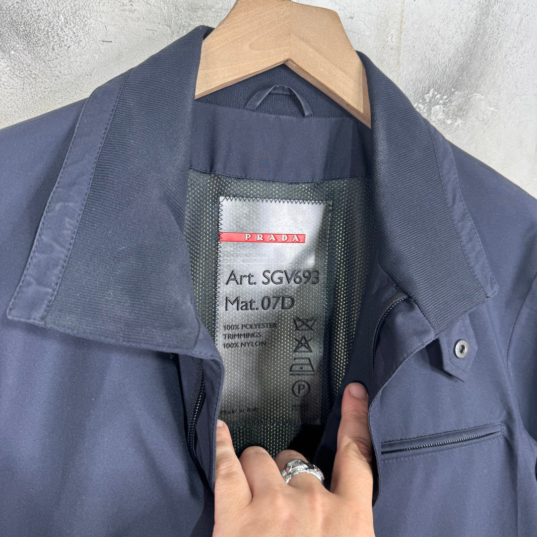 Prada Gore-Tex Ribbed Collar Jacket