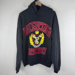 Balenciaga Drawn Crest Hoodie