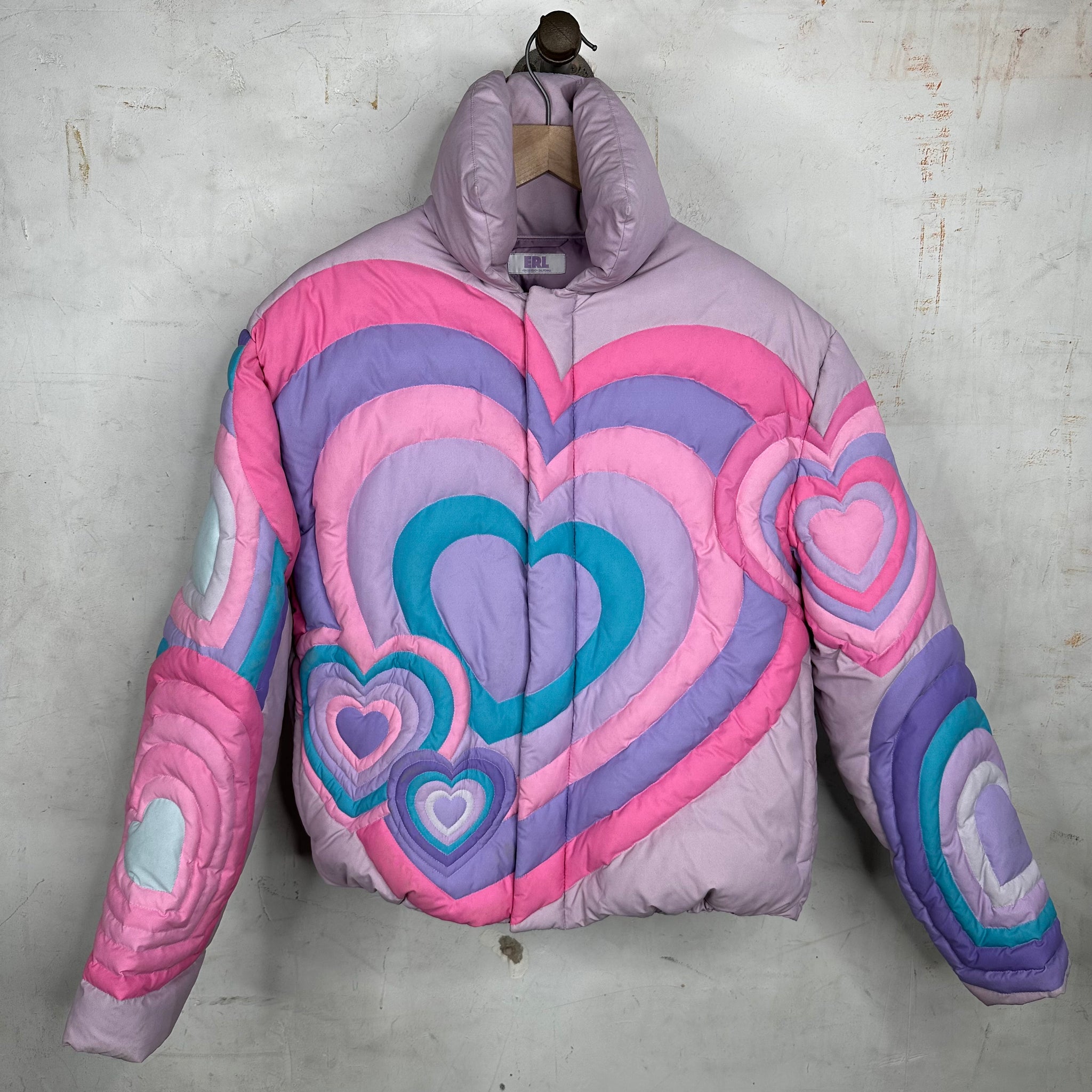 ERL Hearts Puffer Jacket