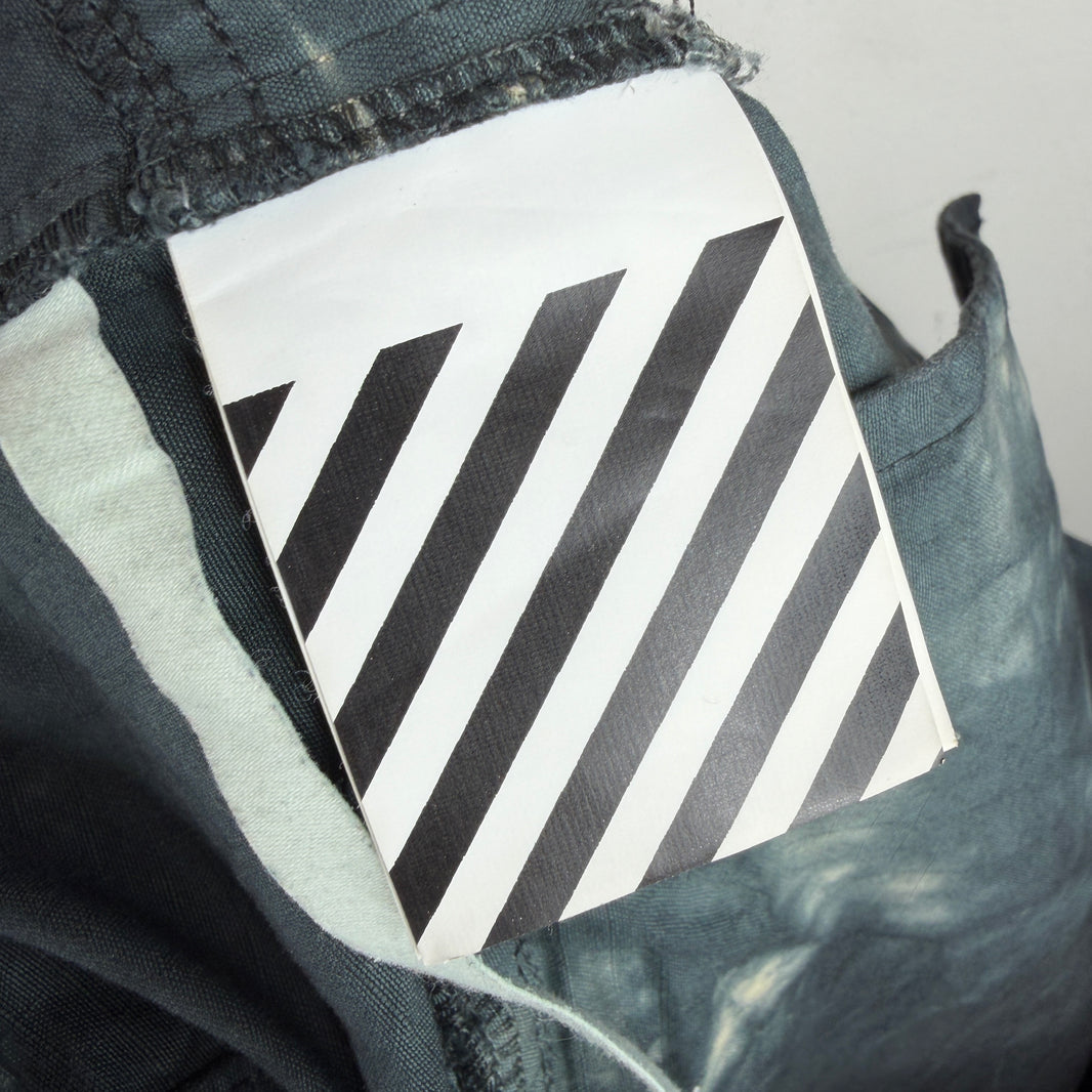 Off White Tie Dye Cargo Pants