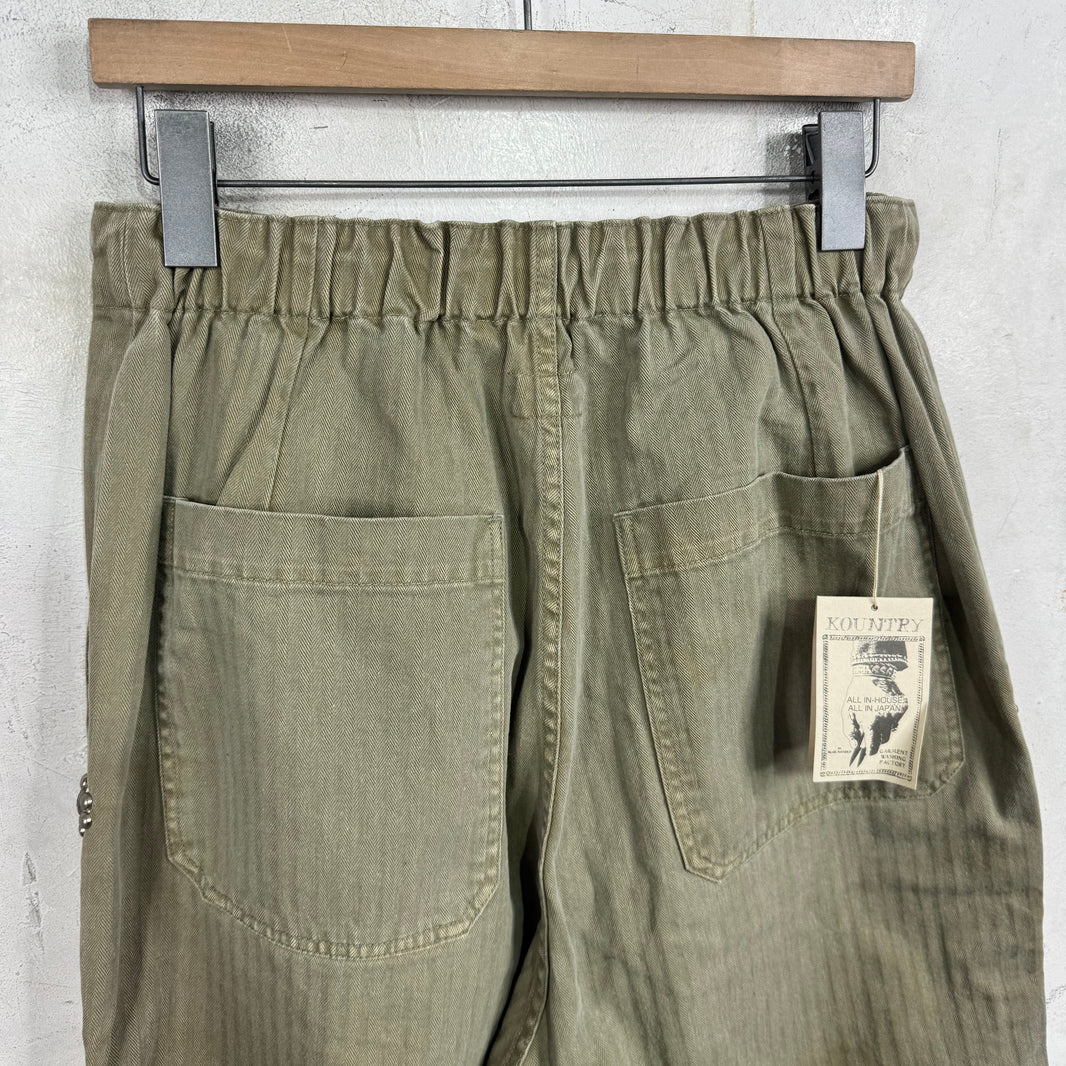 Kapital Rhinestone Herringbone Pants