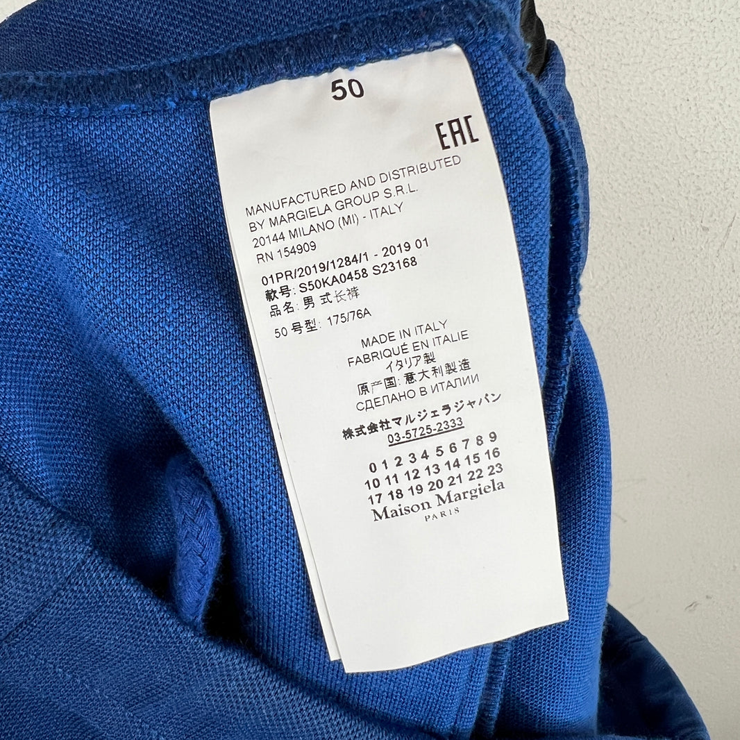 Margiela Blue Striped Track Pants