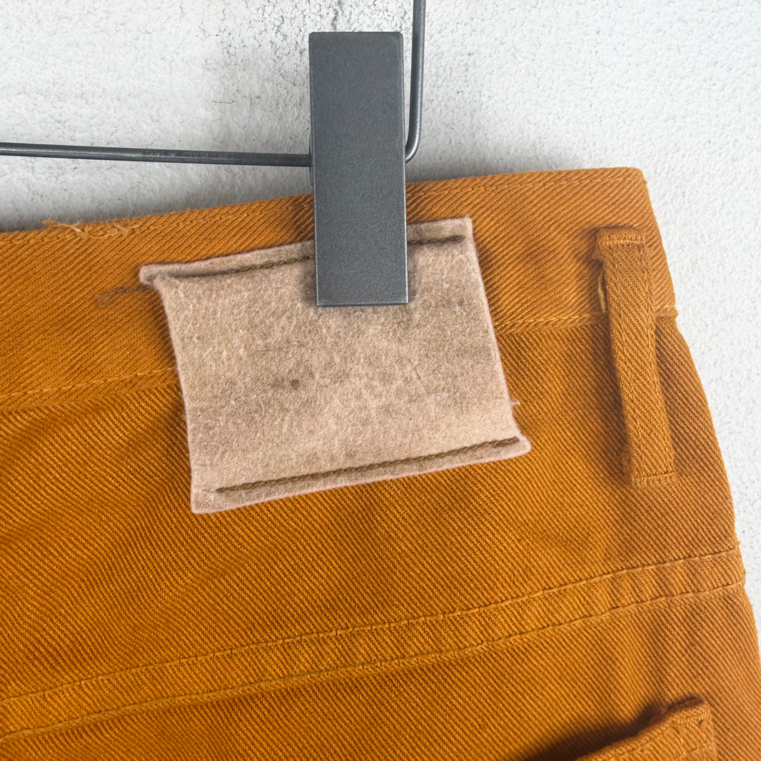 MFG Vintage Mustard Yellow Jean Shorts