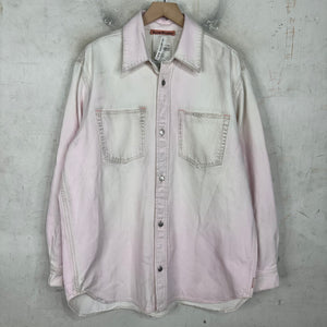 Acne Studios Pink Denim Overshirt