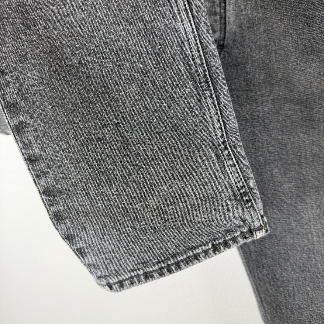 Acne Studios Bla Konst Gray Washed Skinny Jeans