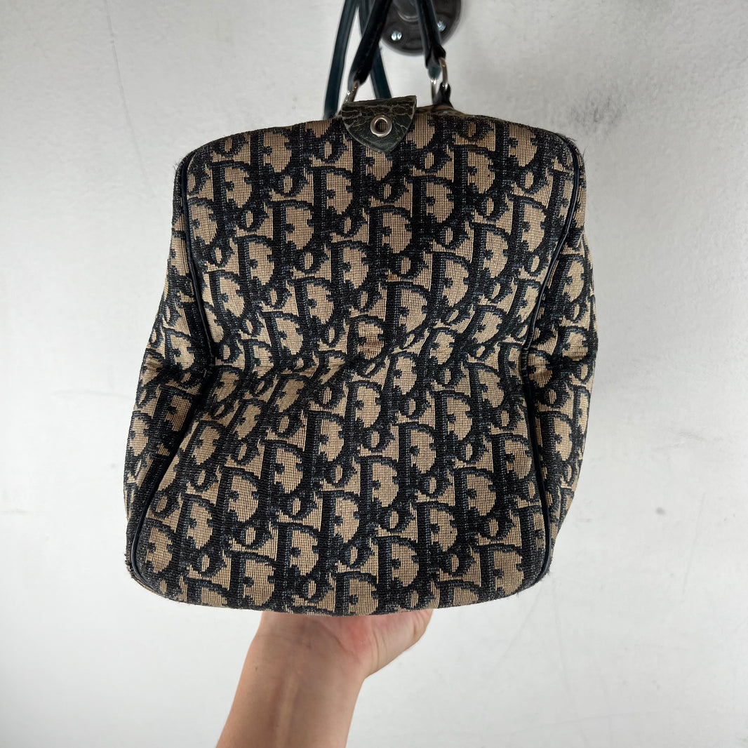 Dior Vintage Oblique Mini Duffle Bag