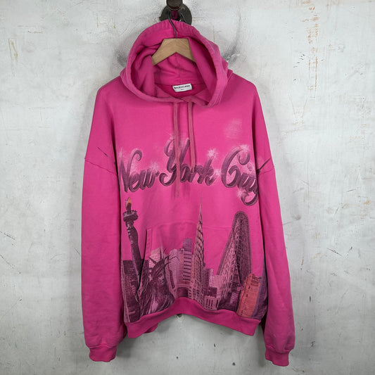 Balenciaga NYC Airbrushed Hoodie