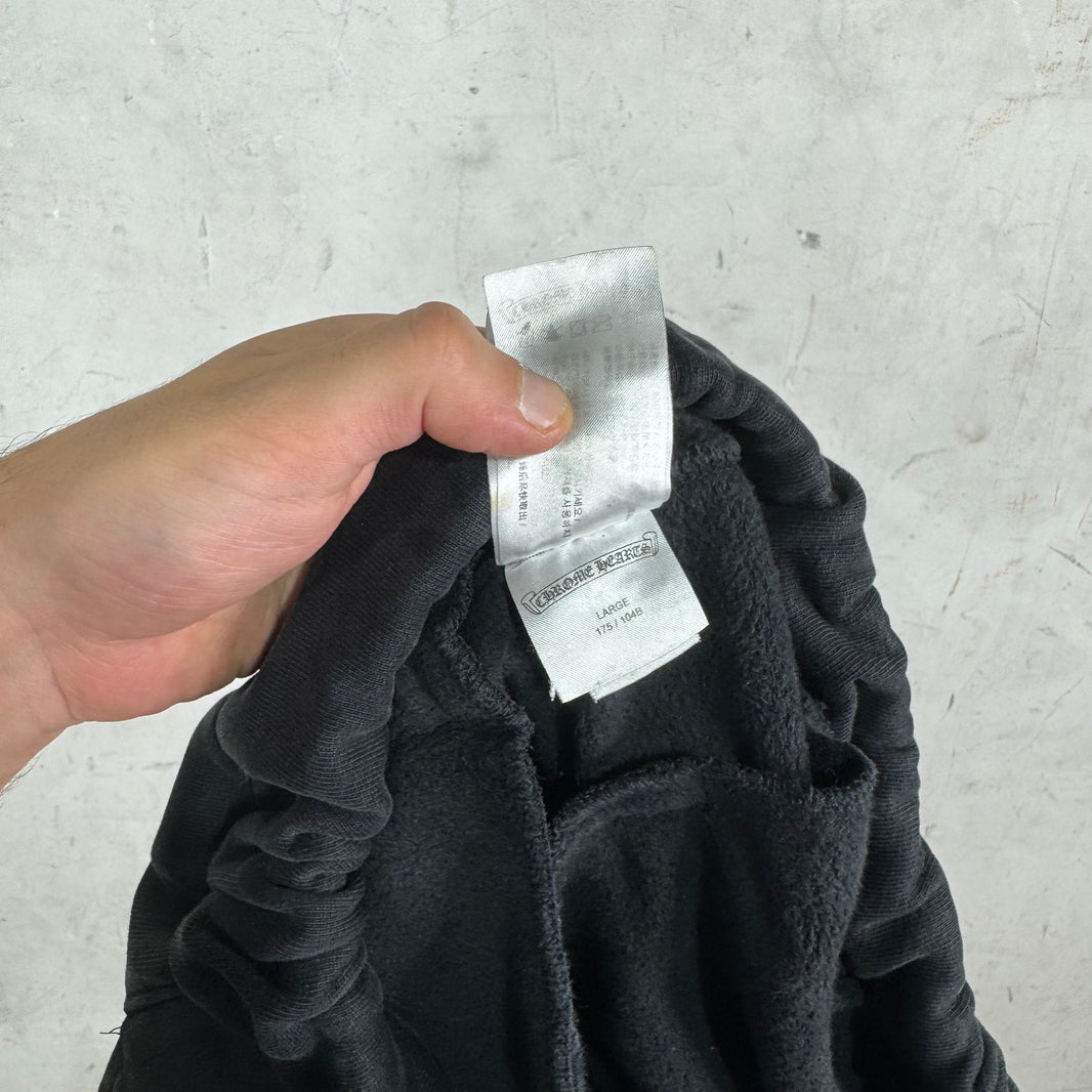 Chrome Hearts Faded Black Horseshoe Sweatpants