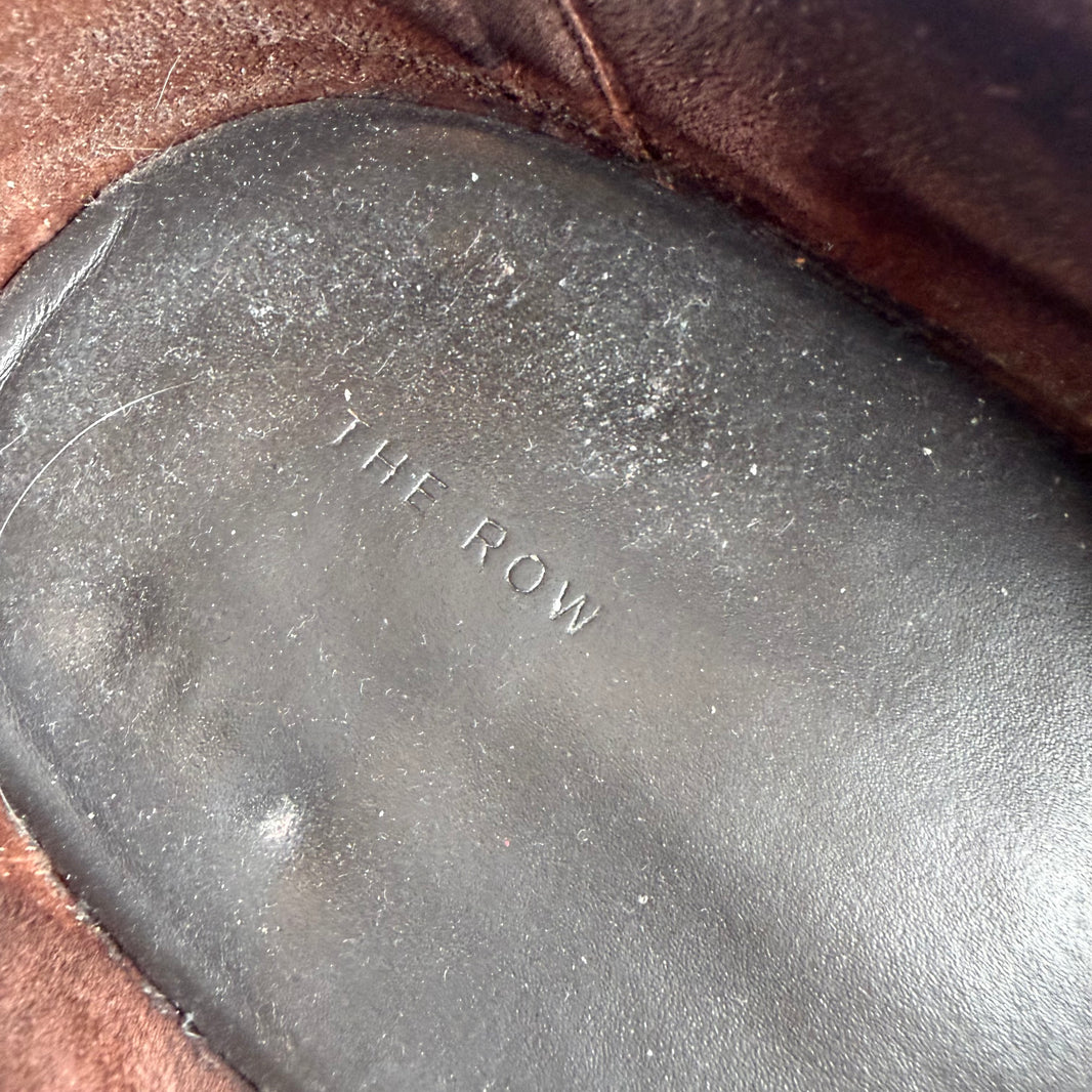 The Row Eel Soft Loafers