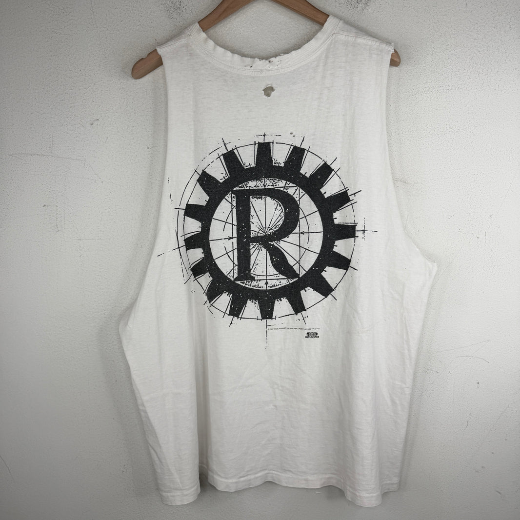 Vintage Rage Against the Machine Nun Cut Off T-Shirt