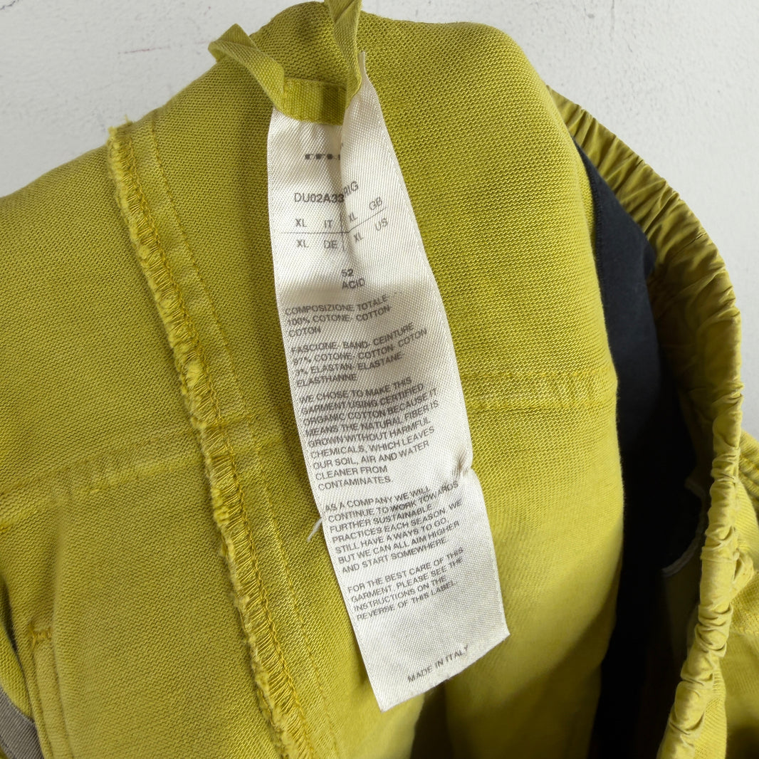 DRKSHDW Acid Green Creatch Cargo Pants