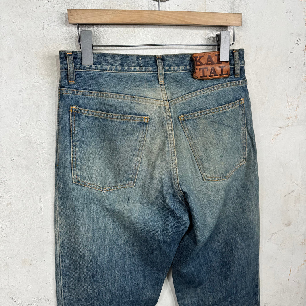 Kapital Lightwash Flared Jeans