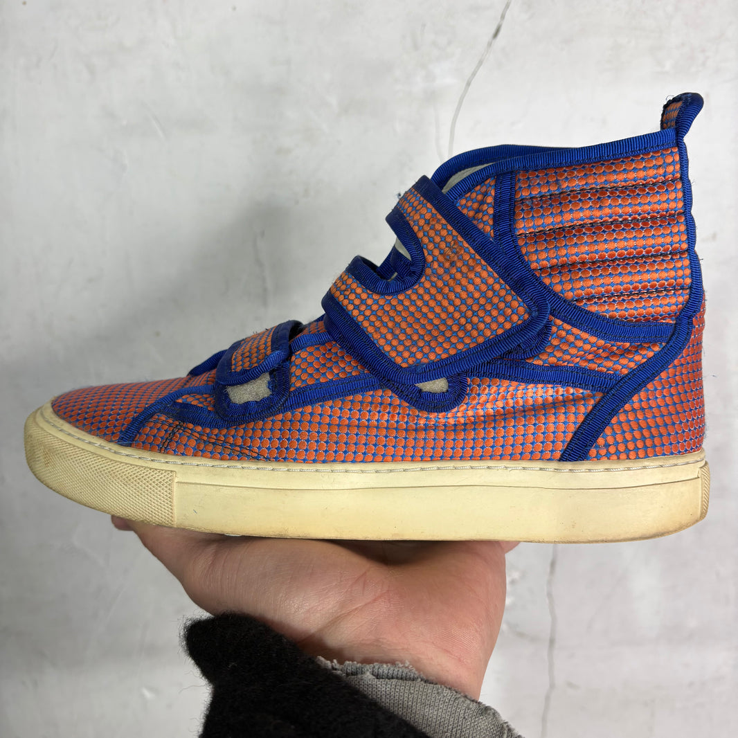 Raf Simons High Top Velcro Sneakers