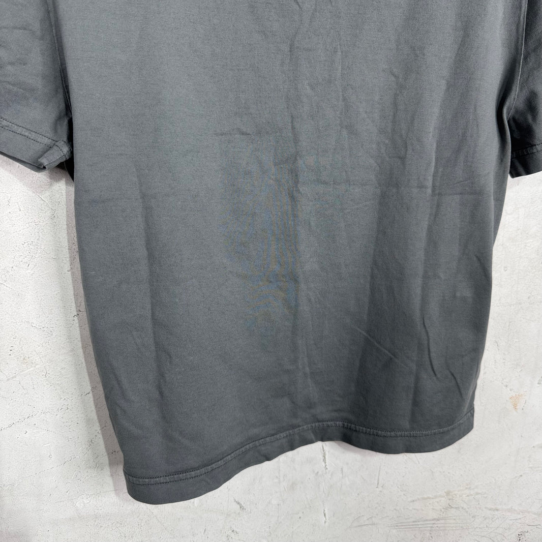 Miu Miu Frayed Patch Logo Baby T-Shirt