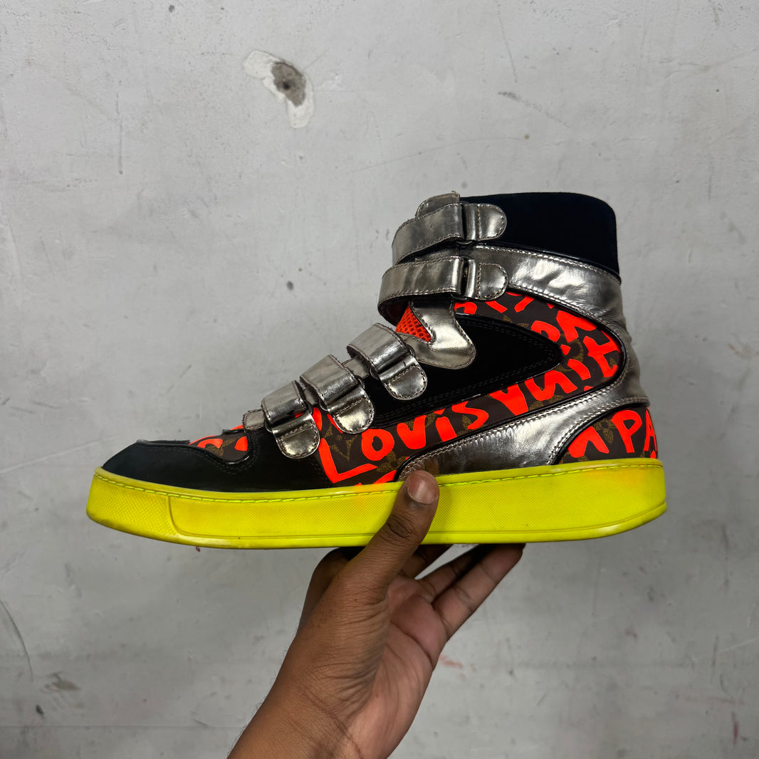 Louis Vuitton Stephen Sprouse Strapped Sneakers