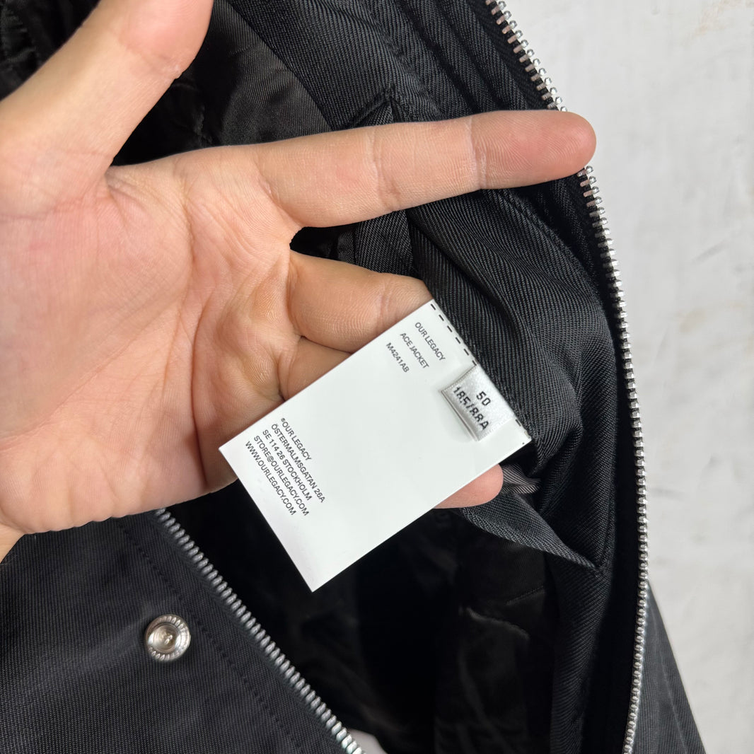 Our Legacy Ace Shearling Collared Jacket