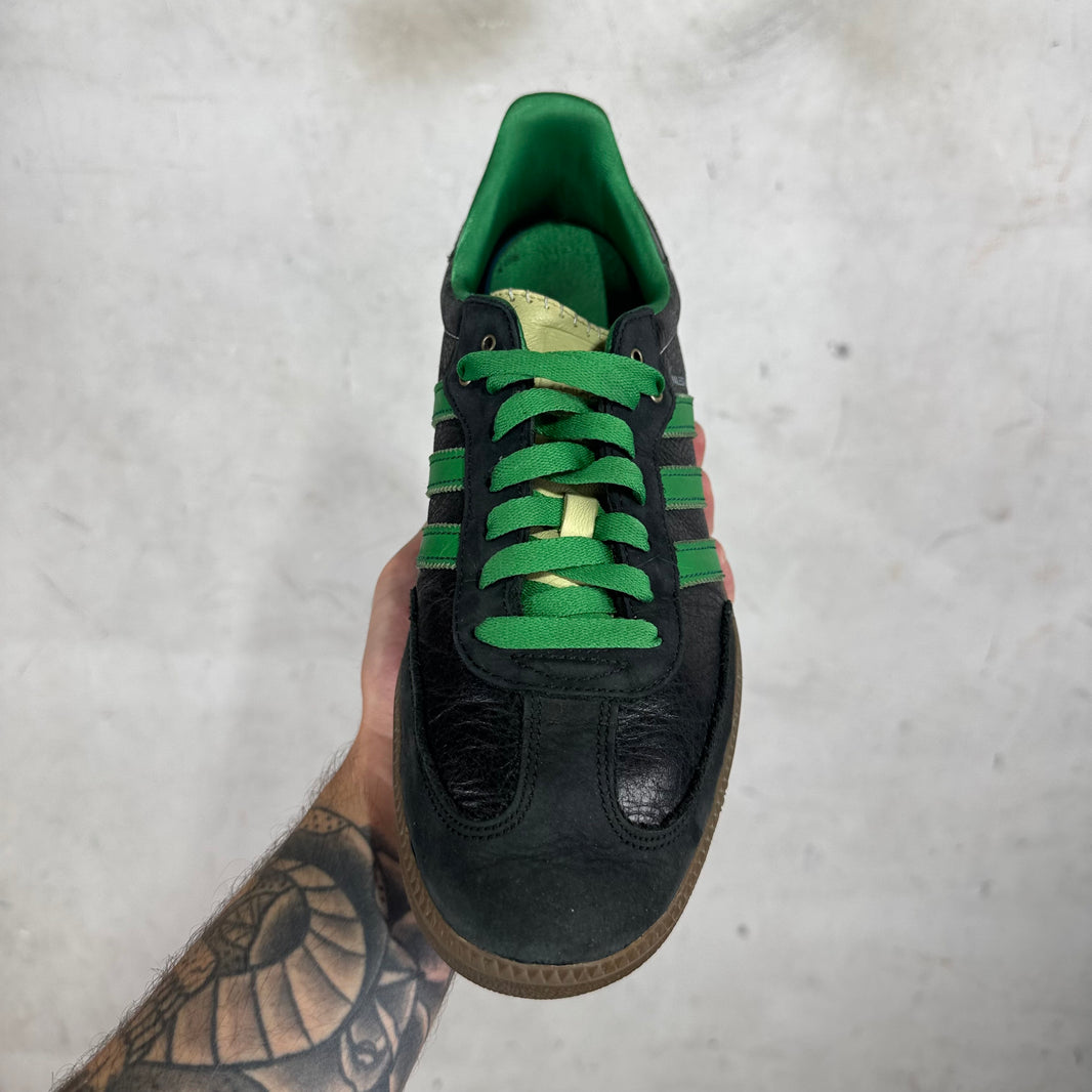 Adidas x Wales Bonner Black/ Green Sambas