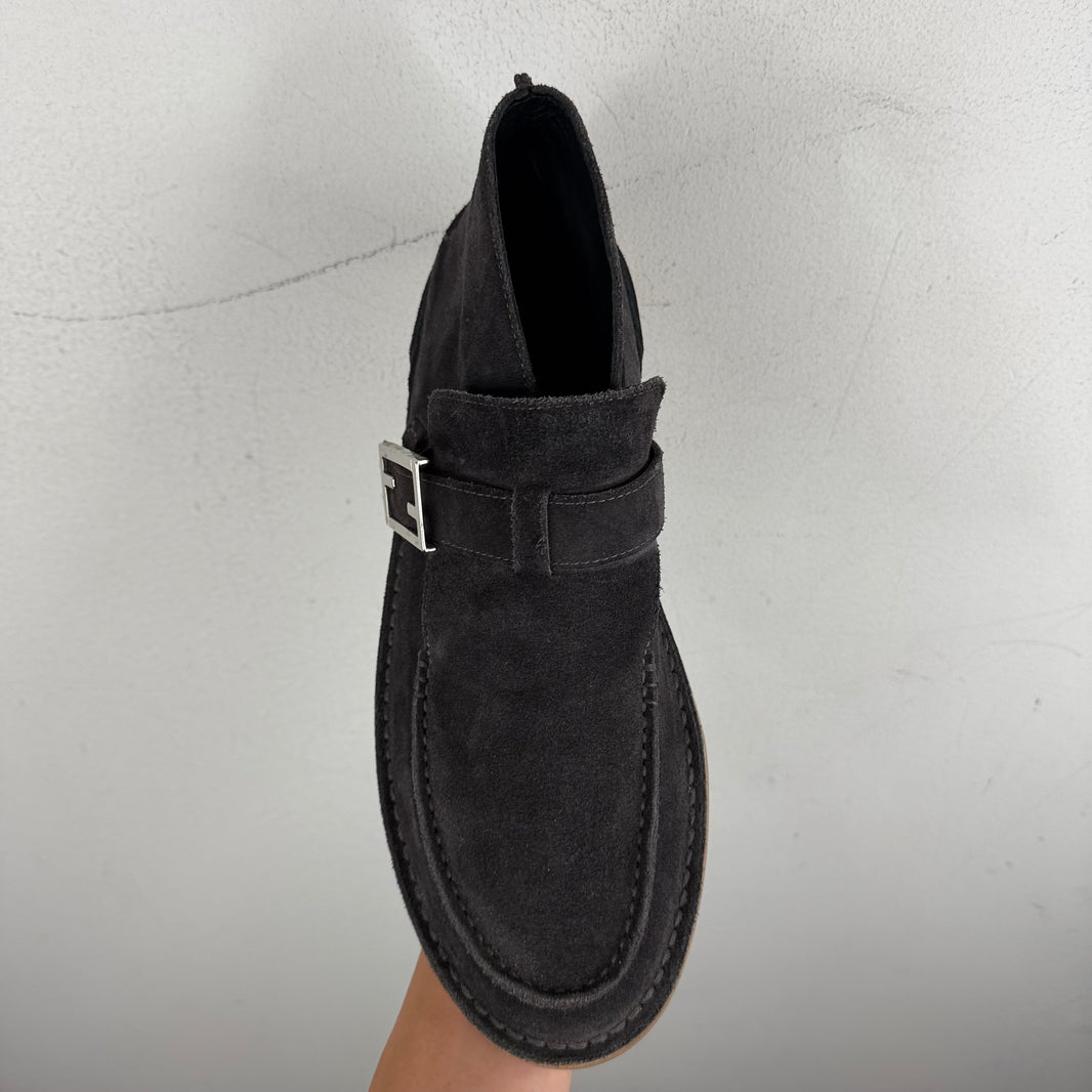Fendi Suede Desert Boots