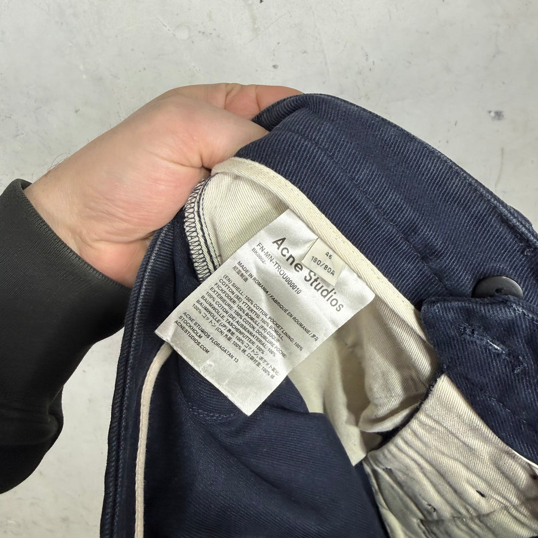 Acne Studios Navy Trousers