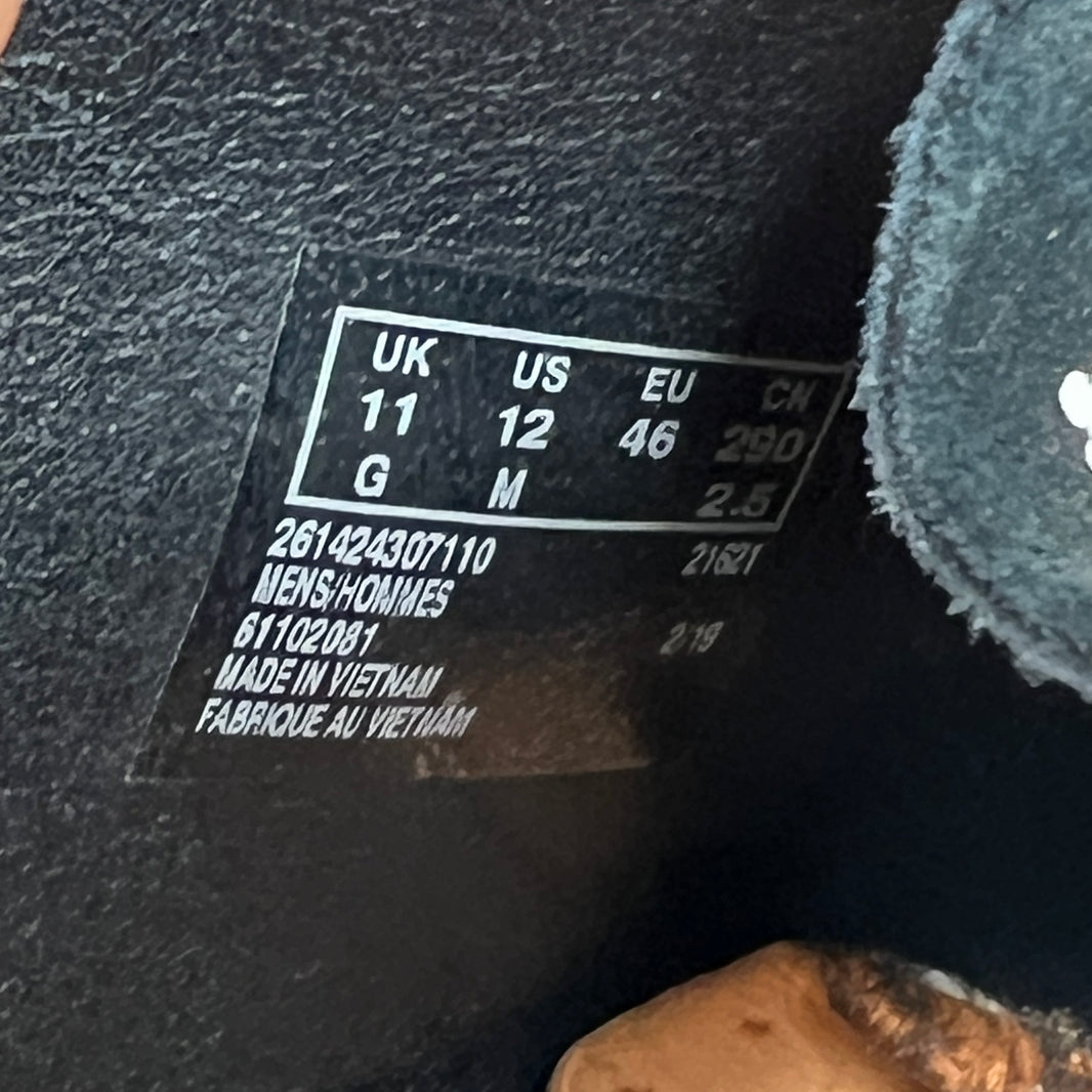Supreme Clarks Navy Paisley Wallabee Ankle Boots