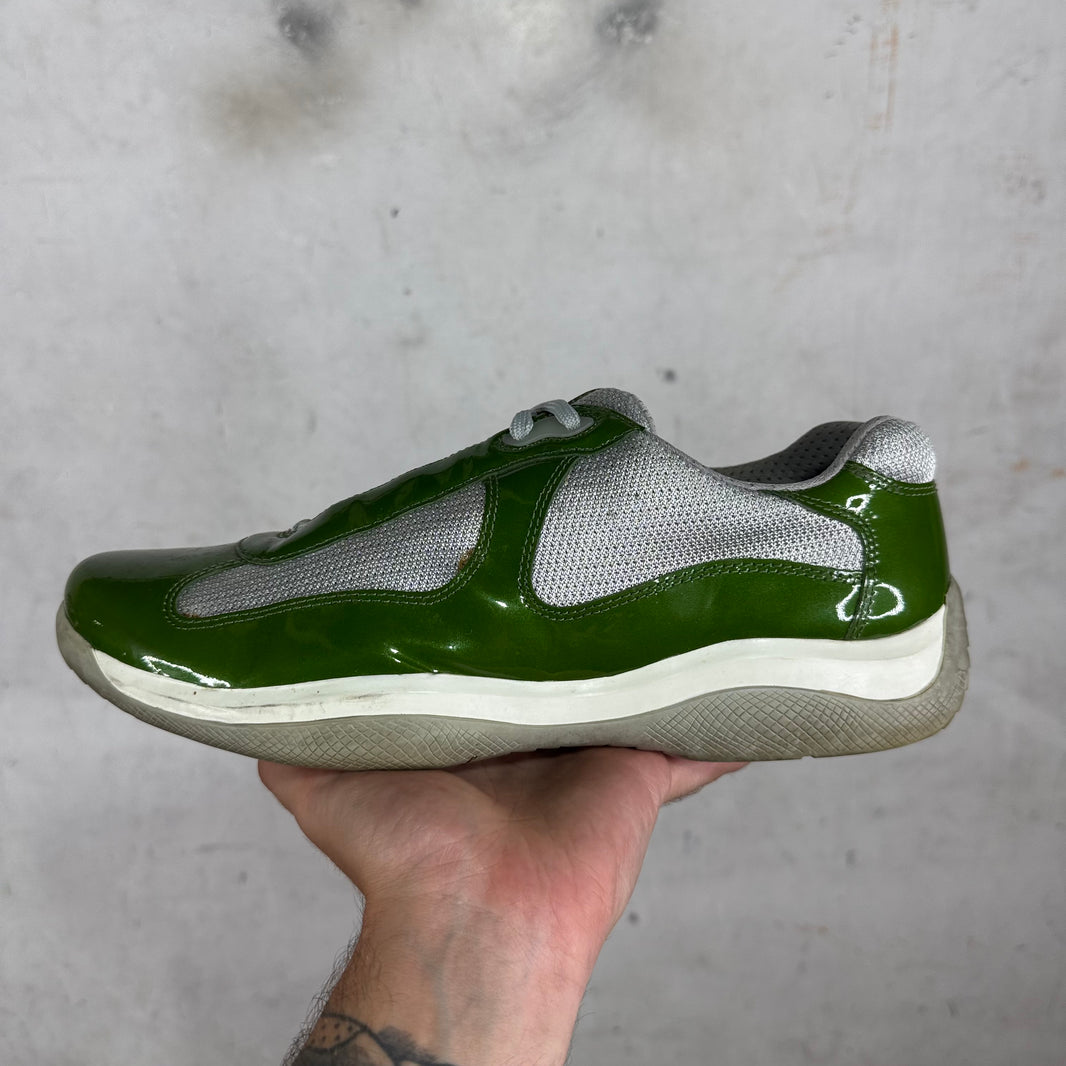 Prada Green Patent Americas Cup