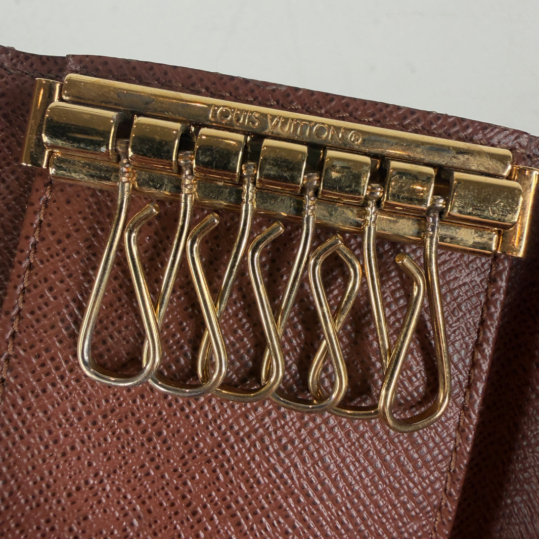 Louis Vuitton Monogram Snap Button Key Holder