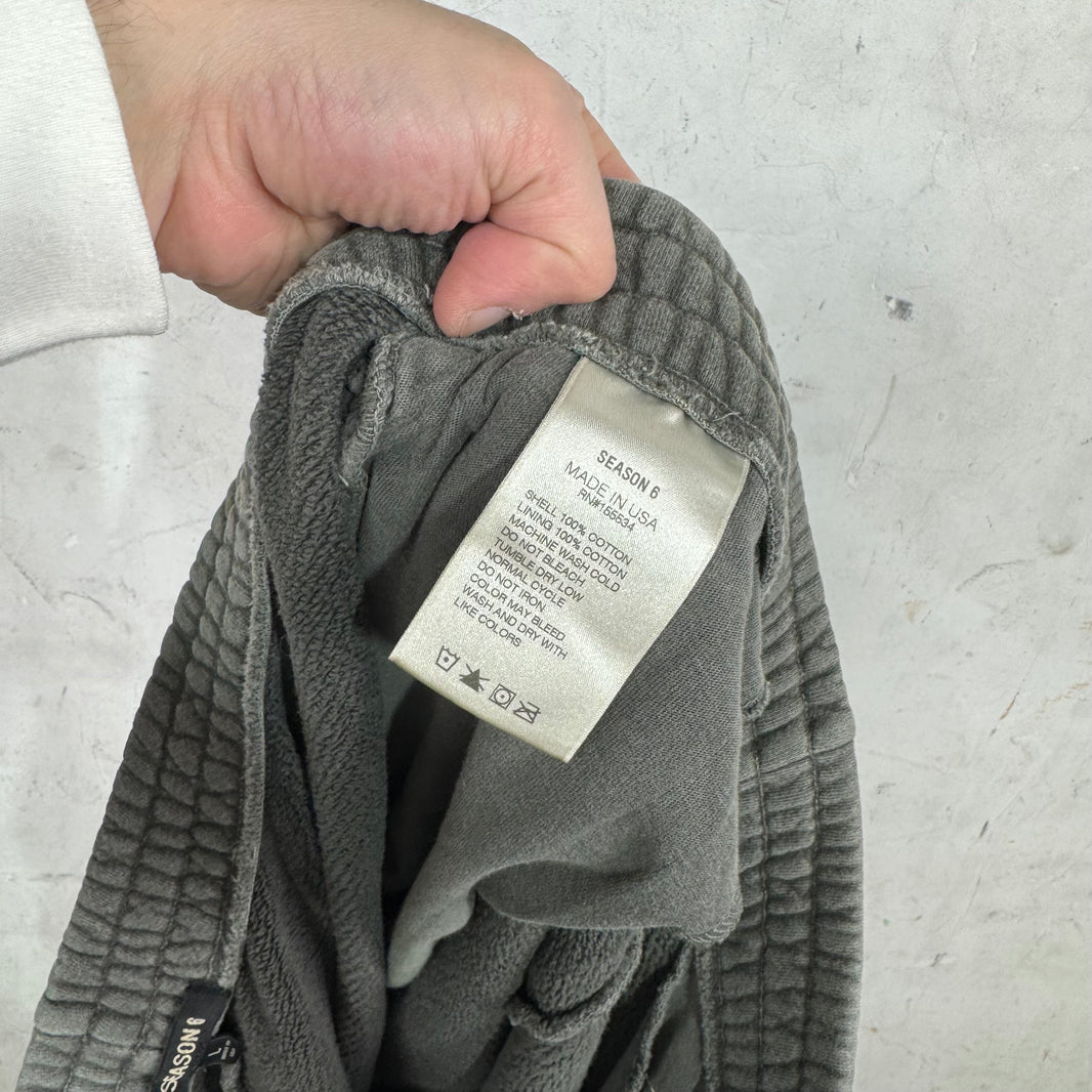Yeezy Season 6 Faded Sweatshorts