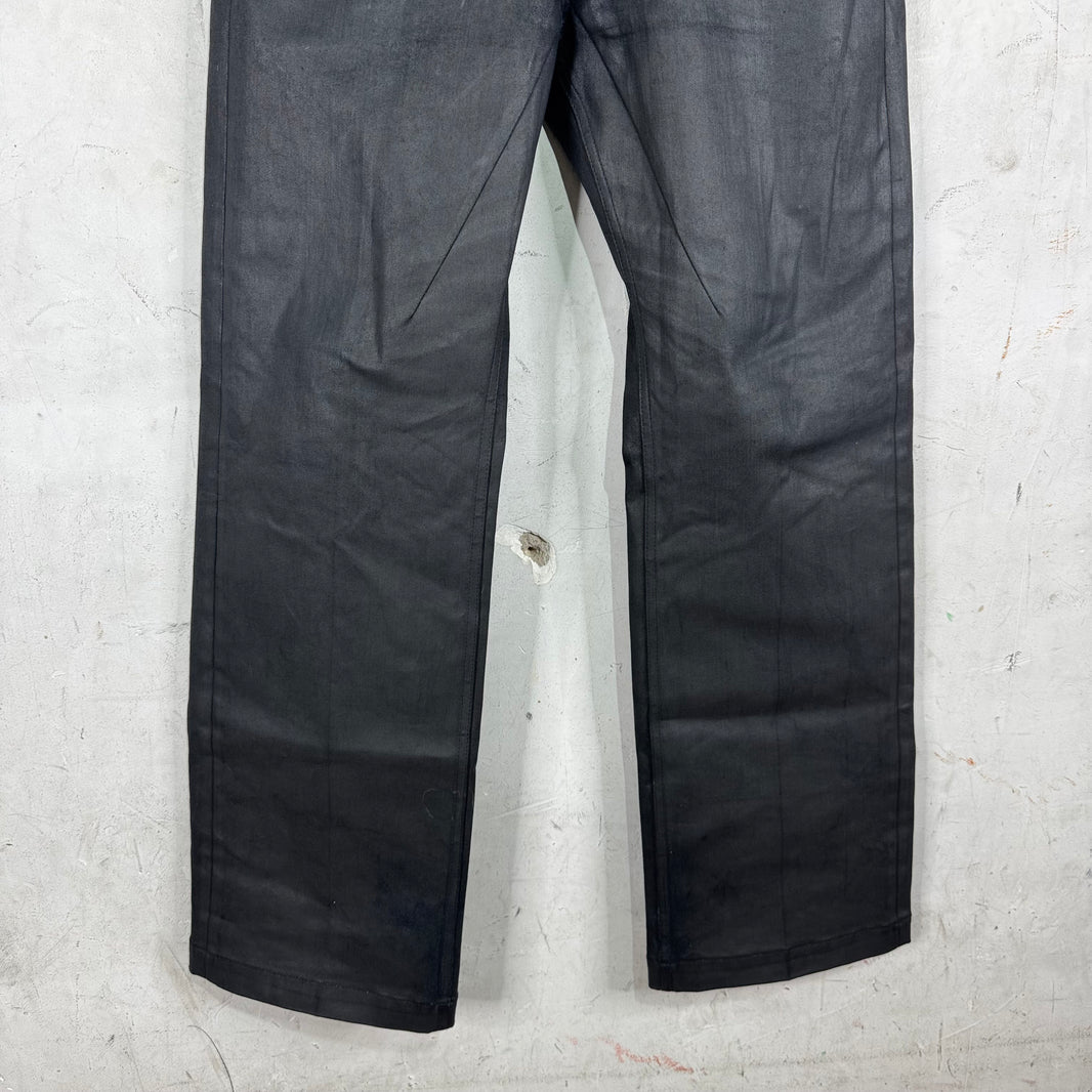 Rick Owens Porterville Waxed Geth Jeans