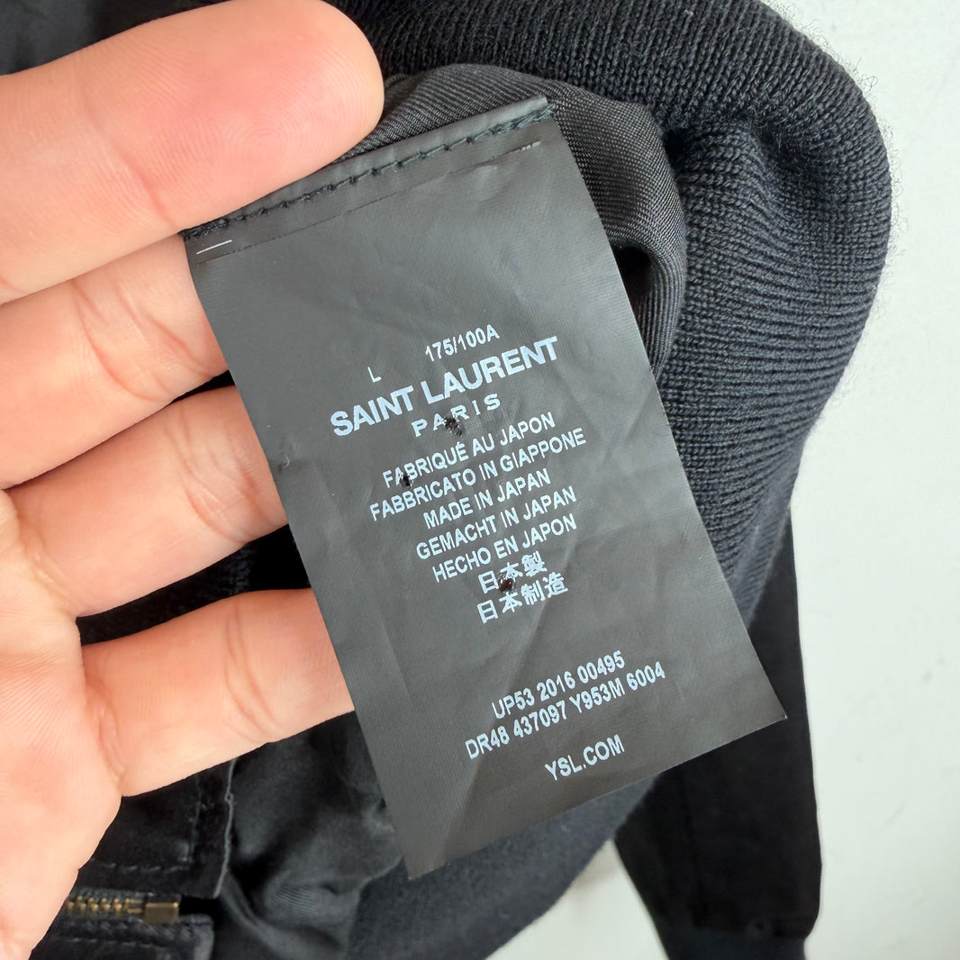 Saint Laurent Floral Western Zip Jacket