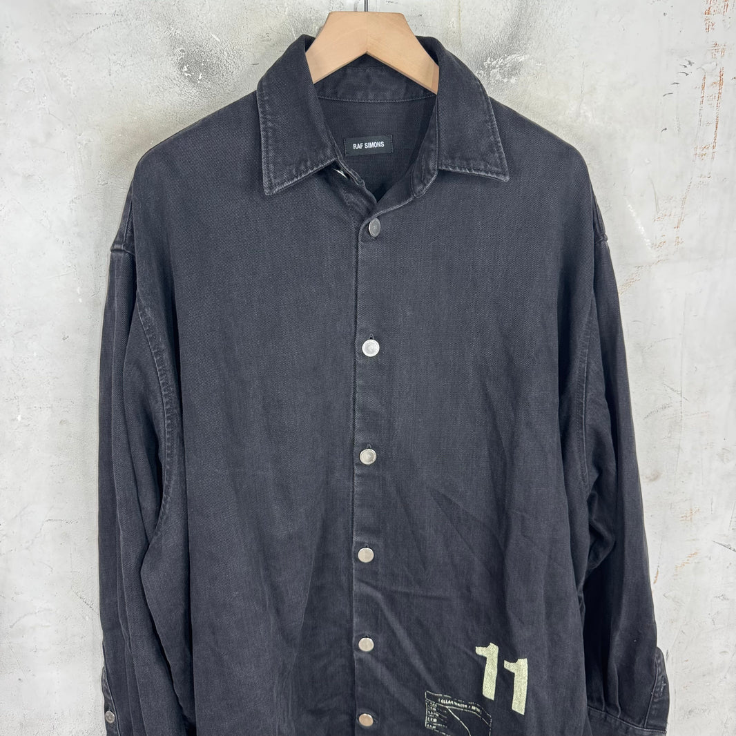 Raf Simons 11 Denim Oversized Overshirt