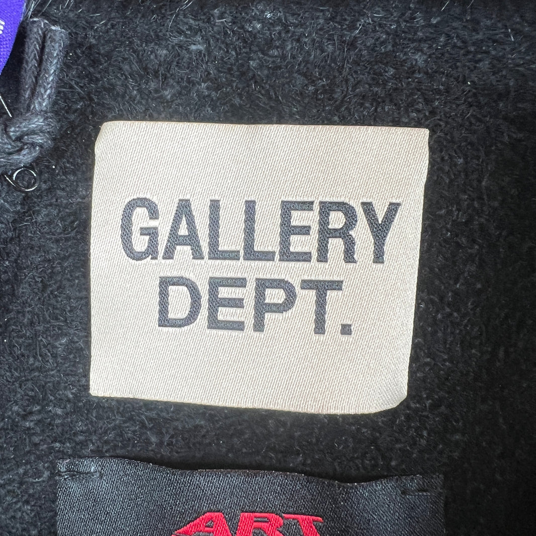 Gallery Dept Calf Hair Embroidered Leather Jacket