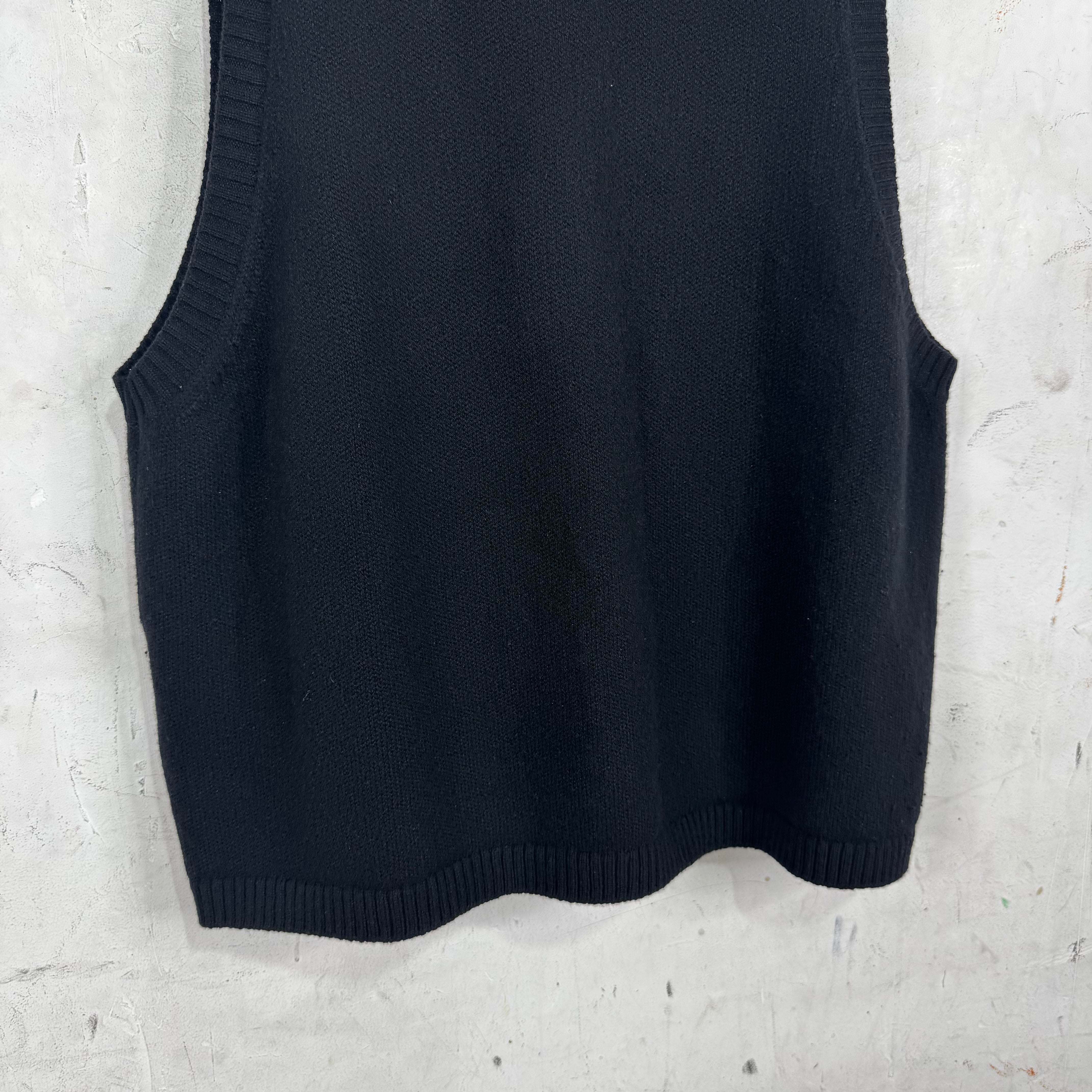 CDG Homme Wool Knit Zipped Utility Vest – www.Lukes.store